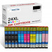 SMARTOMI Epson 24XL-kompatibla bl?ckpatroner 14PK (4K 2C 2M 2Y 2LC 2LM)