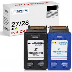 SMARTOMI Renoverade HP 27 28 bl?ckpatroner