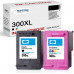 SMARTOMI Renoverade HP 300XL 300 bl?ckpatroner 2PK