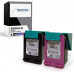 SMARTOMI Renoverade HP 303XL 303 bl?ckpatroner 2PK (1 svart 1 Tricolor)