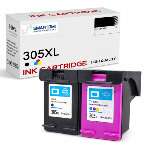 SMARTOMI Renoverade HP 305XL-skrivarbl?ckpatroner
