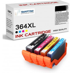 SMARTOMI 4PK HP 364XL KCMY-bl?ckpatroner med h?g kapacitet