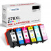 SMARTOMI Epson 378XL 378 kompatibel XL-bl?ckpatroner 6PK (1K C M Y 1LC 1LM)