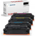 SMARTOMI HP 415X W2030X kompatibel tonerkassett 4PK (inget chip)
