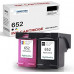 SMARTOMI Renoverade HP 652 bl?ckpatroner 2PK (1 svart 1 Tricolor)