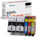 SMARTOMI HP 920XL 920-kompatibla bl?ckpatroner 5PK (2K C M Y)