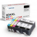 SMARTOMI HP 934XL 935XL-kompatibla bl?ckpatroner 5-pack (2BK 1C 1M 1Y)