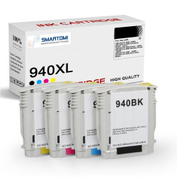 SMARTOMI HP 940XL 940XL Kompatibel f?r HP 940XL bl?ckpatroner4 Pack