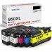 SMARTOMI HP 950XL 950 kompatibel f?r HP 950 XL-bl?ckpatroner 5PK (2K1C1M1Y)