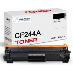 SMARTOMI 1PK HP CF244A 44A-kompatibla svarta tonerkassetter (med chip, 1000 sidor)