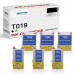 SMARTOMI Epson T019 T020-kompatibla bl?ckpatroner 6PK (3 svart 3 Tricolor)