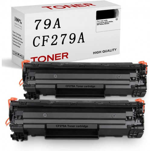 SMARTOMI HP CF279A 79A kompatibel tonerkassett 2PK (med chip)