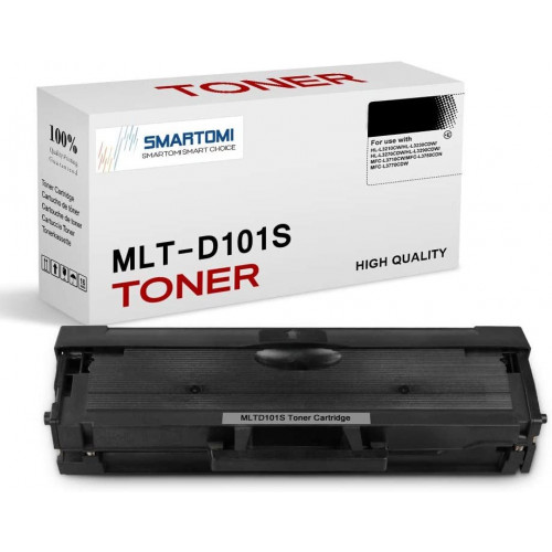SMARTOMI 1PK Samsung MLT-D101S kompatibla svarta tonerkassetter