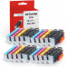 SMARTOMI 20PK Canon PGI-570XL CLI-571XL kompatibla bl?ckpatroner