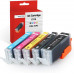 SMARTOMI 5PK Canon PGI-570 XL CLI-571 XL Kompatibla bl?ckpatroner