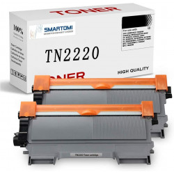 SMARTOMI Brother TN2220 TN2010-kompatibla tonerkassetter 2PK