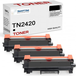 SMARTOMI Brother TN2420 TN-2420 tonerkassetter 3PK